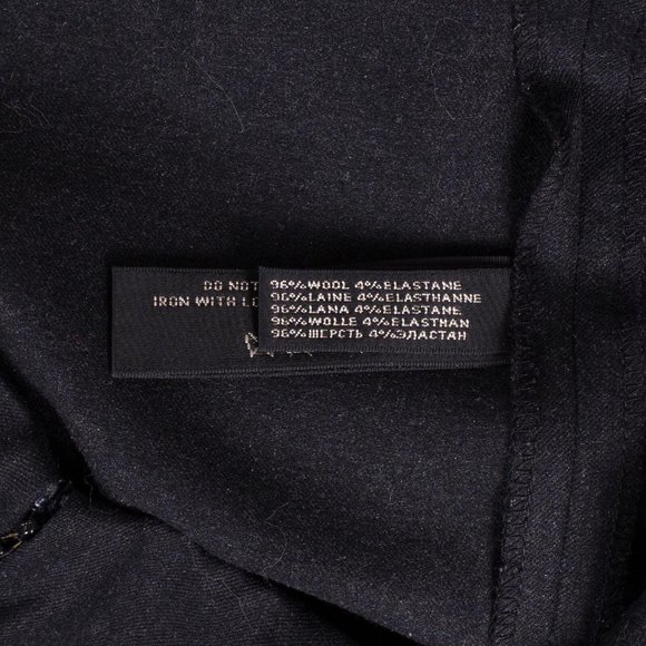 Ralph Lauren Black Label Wool Blend Stretch Straight Dress Pants Women's SZ 12 - Picture 8 of 9